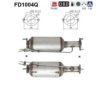 AS FD1004Q Soot/Particulate Filter, exhaust system